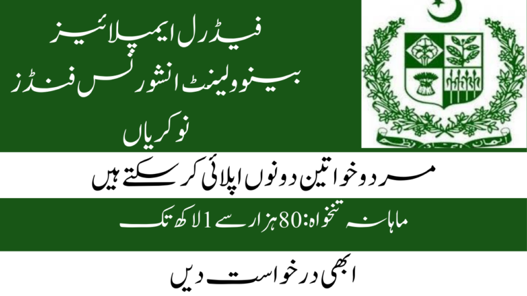 Federal Employees Benevolent Insurance Funds Jobs 2024
